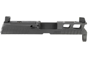 Image of SIG SAUER Pro-Cut Slide Assembly w/X-Ray3 Day/Night Suppressor Sights, P320 Sub-Compact/XCompact, 9mm Luger, 3.6 in Barrel, Optic Ready, Nitron Stainless Steel, Black, 8900948