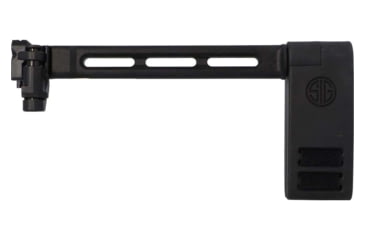 Image of Sig Sauer 8901672 Pivoting Contour Brace Black, Fixed/Folding With Locking Hing
