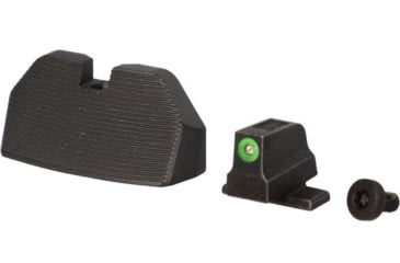 Image of SIG SAUER XRAY3, Handgun Sight, Fits P211, Matte Finish, Black with Green Ring, Suppressor Height, Tritium Front Sight, Blacked Out Rear Sight