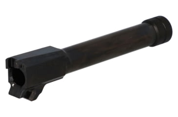Image of SIG SAUER Barrel, 9MM, 4.3 Threaded Barrel, 1/2X28 Thread Pitch, Fits Sig P365, Nitride Finish, Black, Loaded Chamber Indicator