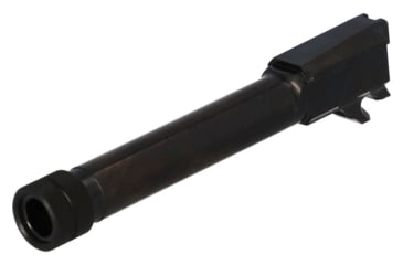 Image of SIG SAUER Barrel, 9MM, 4.3 Threaded Barrel, 1/2X28 Thread Pitch, Fits Sig P365, Nitride Finish, Black, Loaded Chamber Indicator