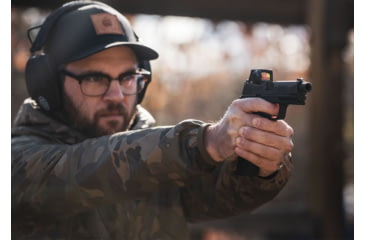 Image of SIG SAUER Barrel, 9MM, 4.3 Threaded Barrel, 1/2X28 Thread Pitch, Fits Sig P365, Nitride Finish, Black, Loaded Chamber Indicator