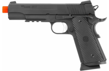 Image of SIG SAUER Airsoft Proforce 1911 TACOPS, 6mm, CO2 Pistol, Black, AIR-PF-1911TAC