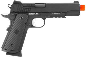 Image of SIG SAUER Airsoft Proforce 1911 TACOPS, 6mm, CO2 Pistol, Black, AIR-PF-1911TAC