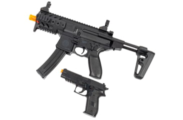 Image of SIG SAUER Airsoft, Sig1, Kit Package, Mpx, P226, Springer Operated, 6mm, Black, Medium, AIR-S1-MPX226
