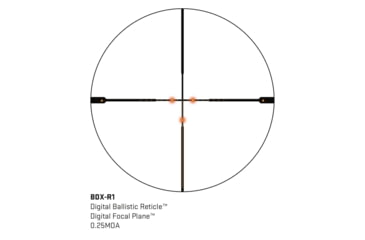 Image of SIG SAUER Tango4 14x50mm Rifle Scope 30mm Tube, Second Focal Plane, Black, Digital Ballistic Reticle, MOA, SOK18BDX03