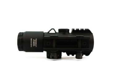 Image of SIG SAUER Bravo3 Prismatic Battle Red Dot Sight, 3x24mm, 556-762 Horseshoe Dot Illuminated Reticle, 0.5 MOA, M1913, Graphite, Medium, SOB33101