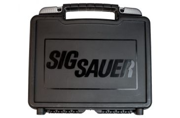 Image of SIG SAUER Case, Single Pistol, Black Poly, CASE-2