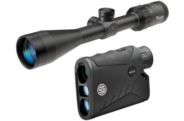 Image of SIG SAUER Sierra3BDX 3-9x40mm Rifle Scope 1 inch Tube, Second Focal Plane, Black, Quadplex Reticle, MOA, SOW33202HVP