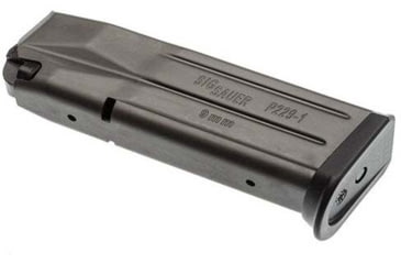 Image of SIG SAUER P229-1/E2 Flush Fit 9mm Luger 15 Round Pistol Magazine, Black, 1 Pack, Steel, MAG-229-9-15-E2-15RD