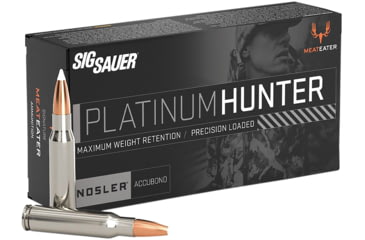 Image of SIG SAUER Platinum Hunter .300 Win 180 Grain Nosler Accubond Brass Cased Centerfire Rifle Ammo, 20 Rounds, E3WMPH180-20