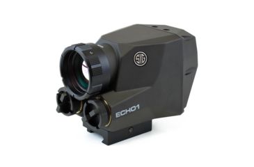 Image of SIG SAUER ECHO1 Thermal Reflex Sight, 1-2X, w/Adapter Plate, Cable, and Cover, Graphite, Medium SOE11001