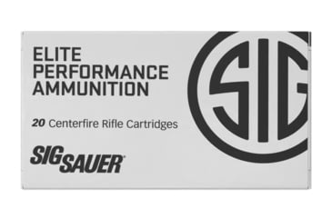 Image of SIG SAUER Elite Hunting Solid Copper .300 AAC Blackout 120 grain Open Tip Match Brass Cased Centerfire Rifle Ammo, 200 Round