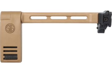 Image of SIG SAUER Fixed Folding Buttstock w/ Locking Hinge, Coyote, 8901673