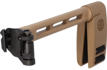 Image of SIG SAUER Fixed Folding Buttstock w/ Locking Hinge, Coyote, 8901673