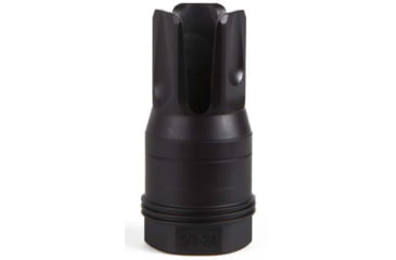 Image of SIG SAUER Clutch-Lok QD Flash Hider, 7.62mm, 5/8x24, 90 Degree Shoulder, Black, SL76258X2490DEGF