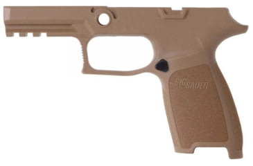 Image of SIG SAUER P320 9/40/357 Carry Grip Module Assembly, Coyote, Small, GRIP-MOD-CA-943-SM-COY