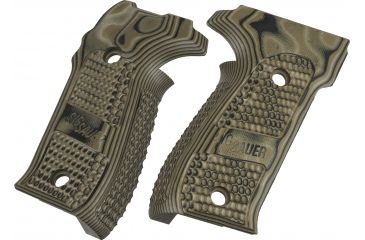 Image of Sig Sauer Grip Set, 226, G10 Gmascus, Gr - GRIP-226-G10-GRN