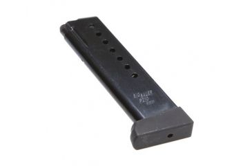 Image of SIG SAUER Gun Magazine, 210 Target, 9 mm, 8 RD, Black, Medium, MAG-210-9-8-TGT