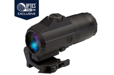 Image of SIG SAUER Juliet4 4x24mm Magnifier for Reflex Sights, Flip to Side Mount, Black SOJ41001