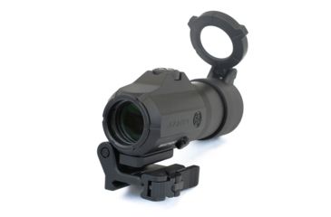 Image of SIG SAUER Juliet4 4x24mm Magnifier for Reflex Sights, Flip to Side Mount, Black SOJ41001