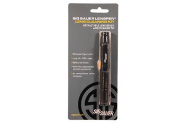 Image of SIG SAUER Lens Cleaning Kit w/ Retractable Lens Brush and Cleaning Tip, Black, SOLCK1