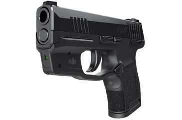 Image of SIG SAUER Lima365 Laser Grip Pistol Mod for P365, Green, Black, Small, SOL36502