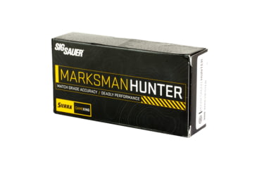 Image of SIG SAUER Marksman Hunter .308 Win 165 Grain Sierra Gameking Brass Cased Centerfire Rifle Ammo, 20 Rounds, E308GK165-20