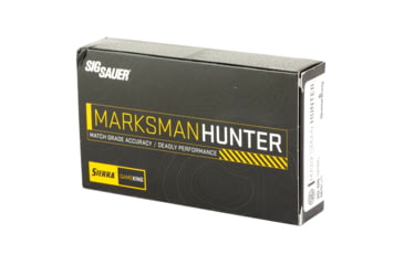 Image of SIG SAUER Marksman Hunter .30-06 Springfield 165 Grain Sierra Gameking Brass Cased Centerfire Rifle Ammo, 20 Rounds, E3006GK165-20