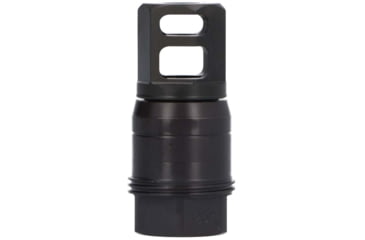 Image of SIG SAUER Clutch-Lok QD Muzzle Brake, 7.62mm, 5/8x24, 25 Degree Taper, Black, SL76258X2425DEGM