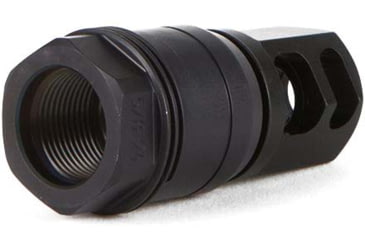 Image of SIG SAUER Muzzle Brake, 7.62mm, Clutch-Lok, 90 Deg Shoulder, Black, SL-762-58X24-90DEG-M
