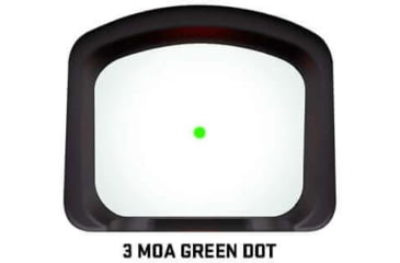 Image of SIG SAUER Romeo-X Compact Open Reflex Red Dot Sight, 1x24mm, 3 MOA Dot, Circle and Dot, Black, SORX1280