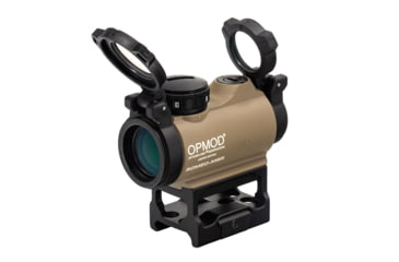 Image of SIG SAUER OPMOD Exclusive Romeo-MSR 1x20 Red Dot Sight, 2 MOA Green Dot, FDE, SOR72022, EDEMO1