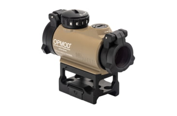 Image of SIG SAUER OPMOD Exclusive Romeo-MSR 1x20 Red Dot Sight, 2 MOA Green Dot, FDE, SOR72022, EDEMO1