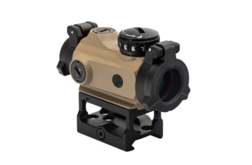 Image of SIG SAUER OPMOD Exclusive Romeo-MSR 1x20 Red Dot Sight, 2 MOA Green Dot, FDE, SOR72022, EDEMO1