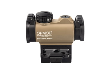 Image of SIG SAUER OPMOD Exclusive Romeo-MSR 1x20 Red Dot Sight, 2 MOA Green Dot, FDE, SOR72022, EDEMO1