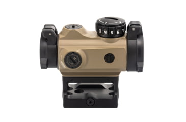 Image of SIG SAUER OPMOD Exclusive Romeo-MSR 1x20 Red Dot Sight, 2 MOA Green Dot, FDE, SOR72022, EDEMO1