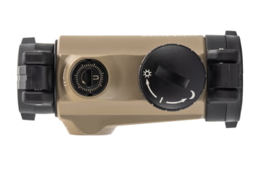 Image of SIG SAUER OPMOD Exclusive Romeo-MSR 1x20 Red Dot Sight, 2 MOA Green Dot, FDE, SOR72022, EDEMO1