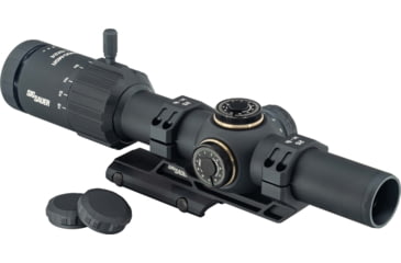 Image of Sig Sauer OPMOD Inc Tango 1-6x24mm MSR Scope, 30mm Tube, Second Focal Plane, BDC 6 Reticle w/1.535 Mount, Gray, SOTM61300