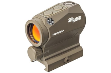 Image of SIG SAUER ROMEO5X 1x20mm Red Dot Sight, 2 MOA Dot Reticle Reticle, 1 x AAA Battery, Matte, Flat Dark Earth, SOR52111-KIT2