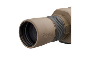 Image of SIG SAUER OSCAR6 HDX PRO OIS 16-32x60mm Spotting Scopes, Straight, FDE, SOO62001
