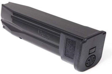 Image of SIG SAUER P320 9mm Luger XFull Size 21 Round Pistol Magazine, Blued, 1 Pack, Steel, MAG-MOD-F-9-21-21RD