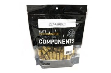 Image of SIG SAUER Pistol Brass, .357 SIG, Non-Primed, 100 Brass/Bag, BP1005