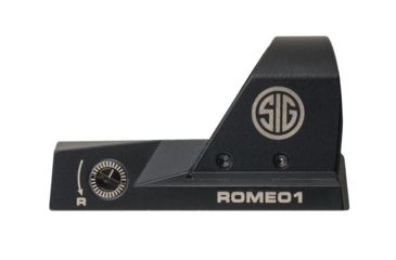 Image of SIG SAUER Romeo 1 1x30mm Reflex Sight, 3 MOA Red Dot Reticle, 1.0 MOA Adj, Black SOR11099