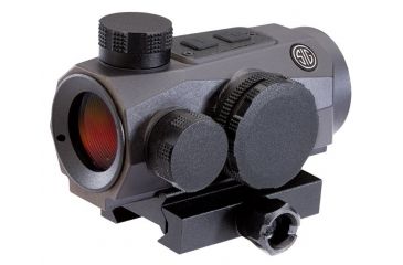 Image of Sig Sauer Romeo5 1x20 Compact Red Dot Sig Sauerht w/4 MOA Red Dot, Graphite SOR51001