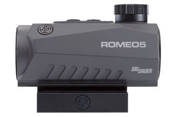 Image of Sig Sauer Romeo5 1x20 Compact Red Dot Sig Sauerht w/4 MOA Red Dot, Graphite SOR51001