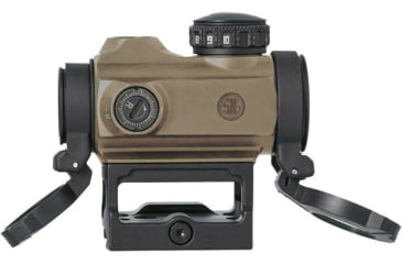 Image of SIG SAUER Romeo-MSR 1x20mm Red Dot Sight, 2 MOA Dot Reticle, FDE, SOR72011