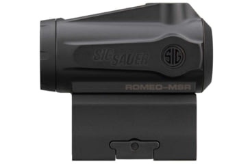 Image of SIG SAUER ROMEO-MSR Gen 2 1x20mm Reflex Red Dot Sight and JULIET5 Micro 5x24mm Magnifier Combo Kit, Black, SORJMSR501