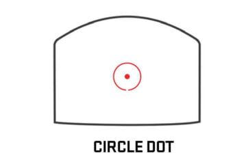 Image of SIG SAUER Romeo-RS Pro 1x31mm Reflex Red Dot Sight, Circle Dot, Black, SOR02000