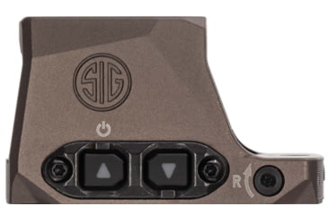 Image of SIG SAUER Romeo-X 1x Reflex Sight, Compact Footprint, Circle Dot, Flat Dark Earth, SORX1402